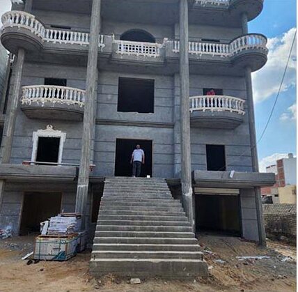 Construction of Villa